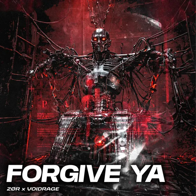FORGIVE YA by VOIDRAGE, ZØR - Hard Techno cover art