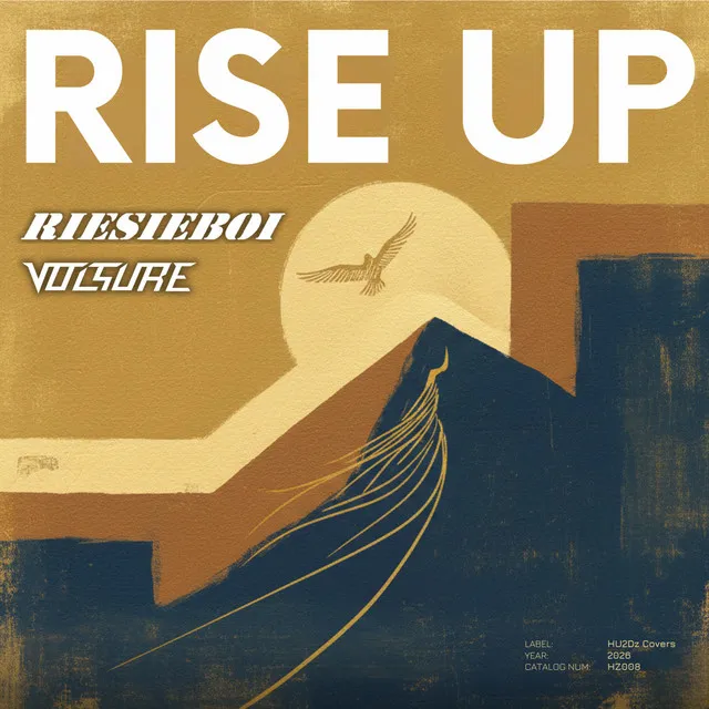 Rise Up by Volture, RIESIEBOI - Hardstyle cover art