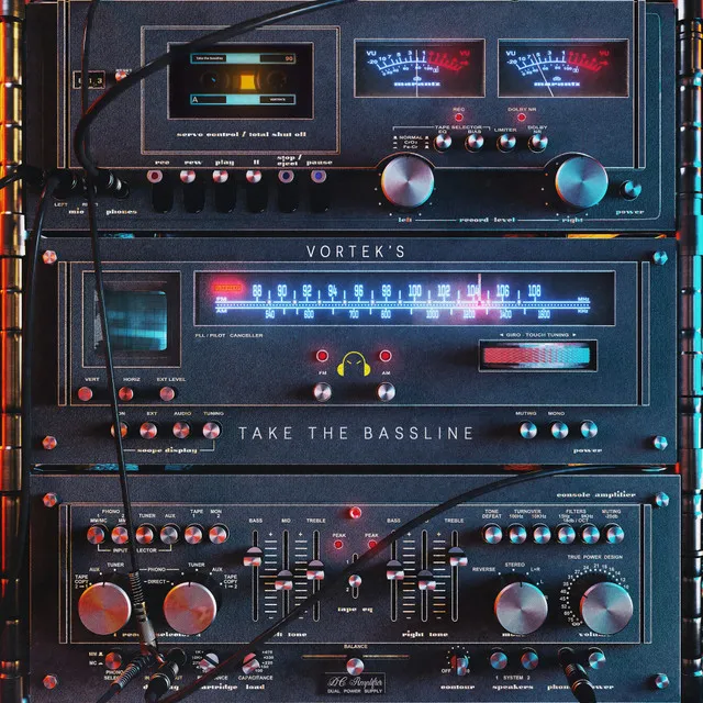 Take The Bassline by Vortek's - Hard Techno cover art