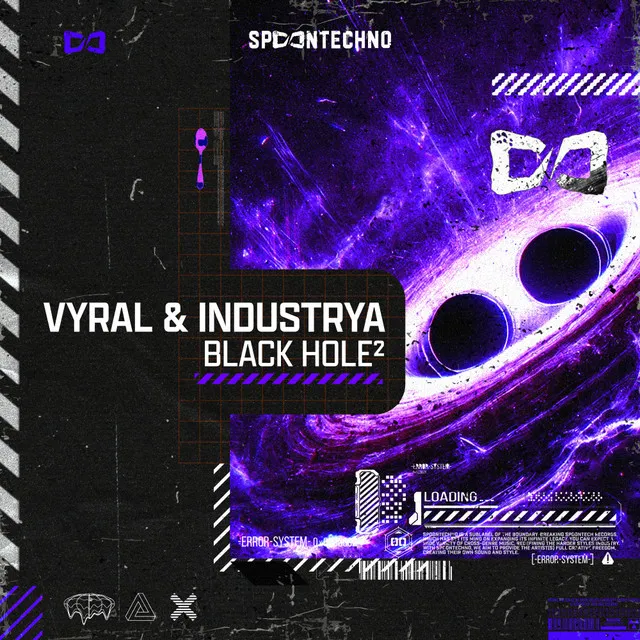 Black Hole² by Vyral, Industrya - Hard Techno cover art