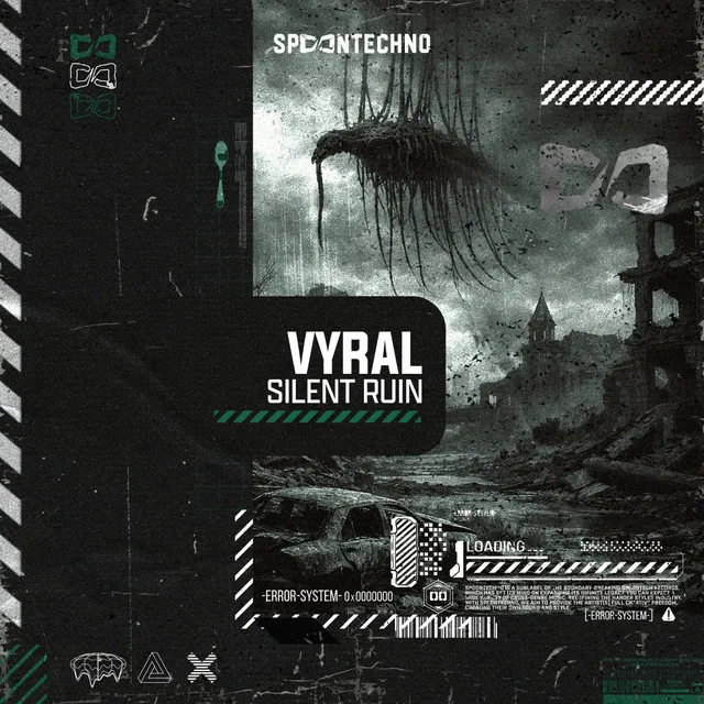 SILENT RUIN by Vyral - Hard Techno cover art