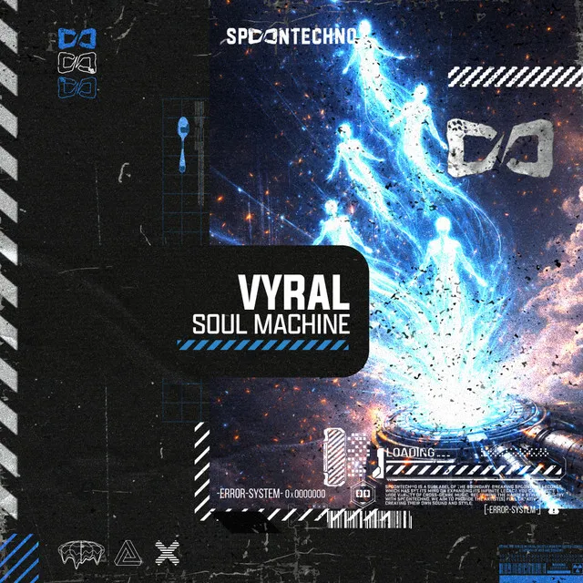 SOUL MACHINE by Vyral - Hard Techno cover art