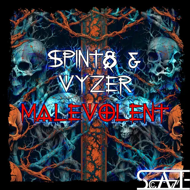 Malevolent by Vyzer, SPINT8 - Hardstyle cover art