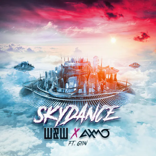 Skydance by W&W, AXMO, Giin - Happy Hardcore cover art