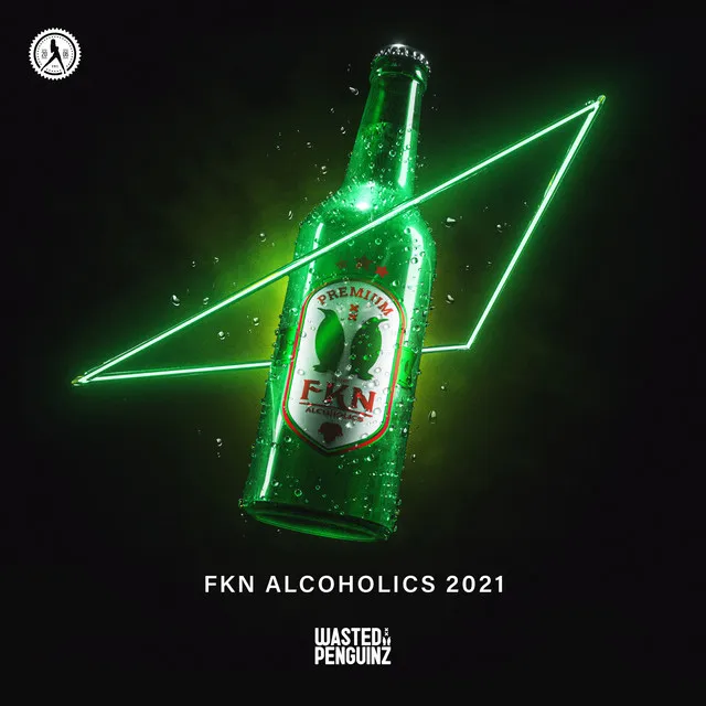 FKN Alcoholics - Rebind Remix by Wasted Penguinz, Rebind - Hardstyle cover art