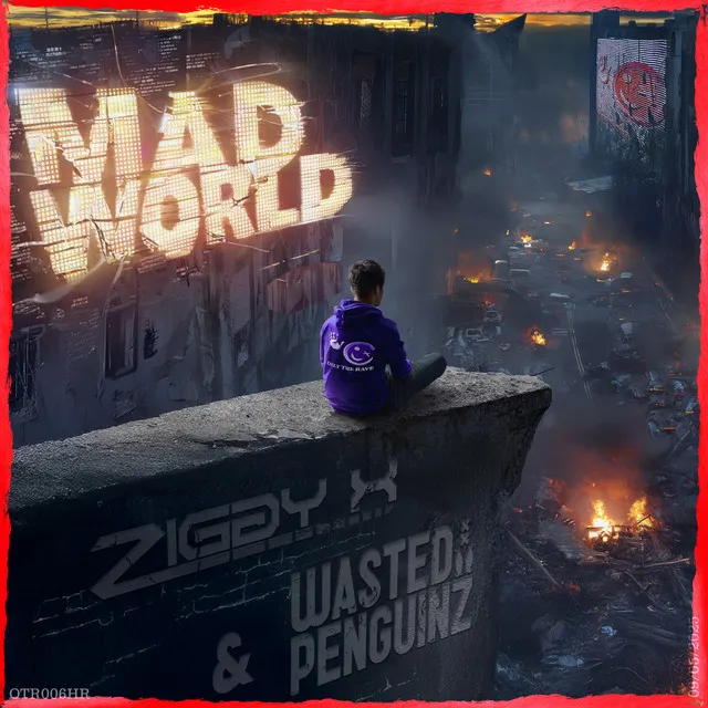 Mad World by Wasted Penguinz, ZIGGY X - Happy Hardcore cover art