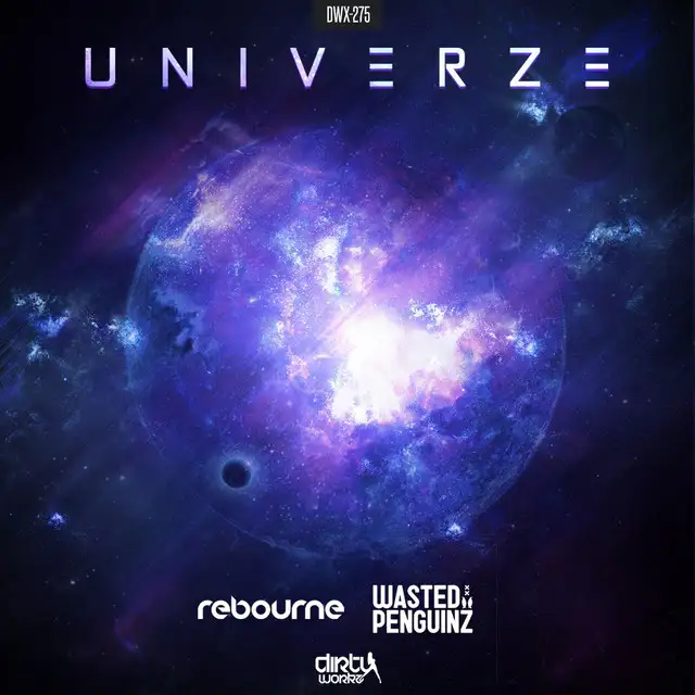 Univerze - Radio Edit by Wasted Penguinz, Rebourne - Hardstyle cover art