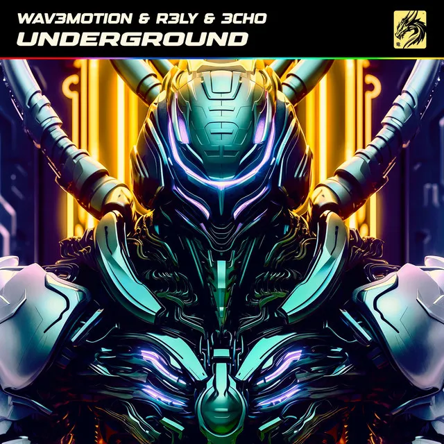 Underground by Wav3motion, R3Ly, 3CHO - Hard Techno cover art