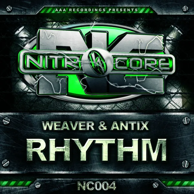 Rhythm - Radio Edit by Weaver, Antix - Hardstyle cover art
