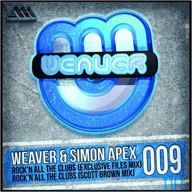 Rock'n All The Clubs - Exclusive Files Mix by Weaver, Simon Apex - Hardstyle cover art