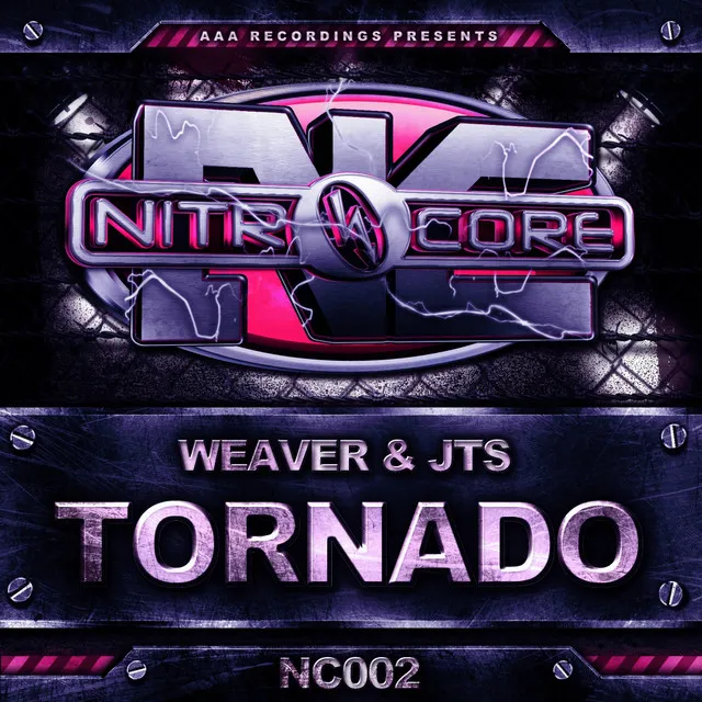 Tornado - Radio Edit by Weaver, JTS - Hardstyle cover art