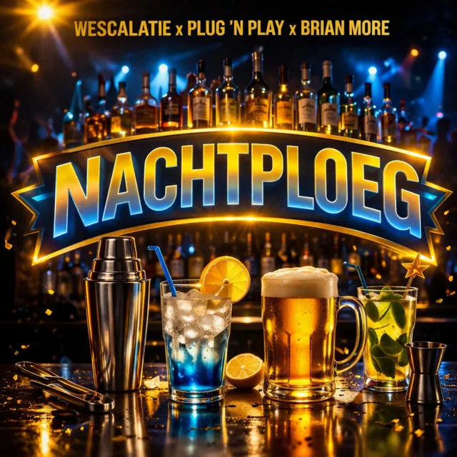 Nachtploeg by WESCALATIE, Plug 'N Play, Brian More - Hardstyle cover art