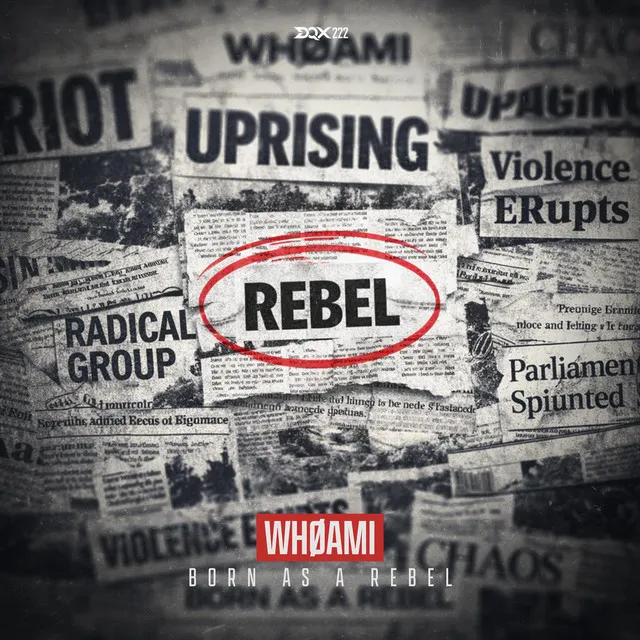 BORN AS A REBEL by WHØAMI - Uptempo cover art