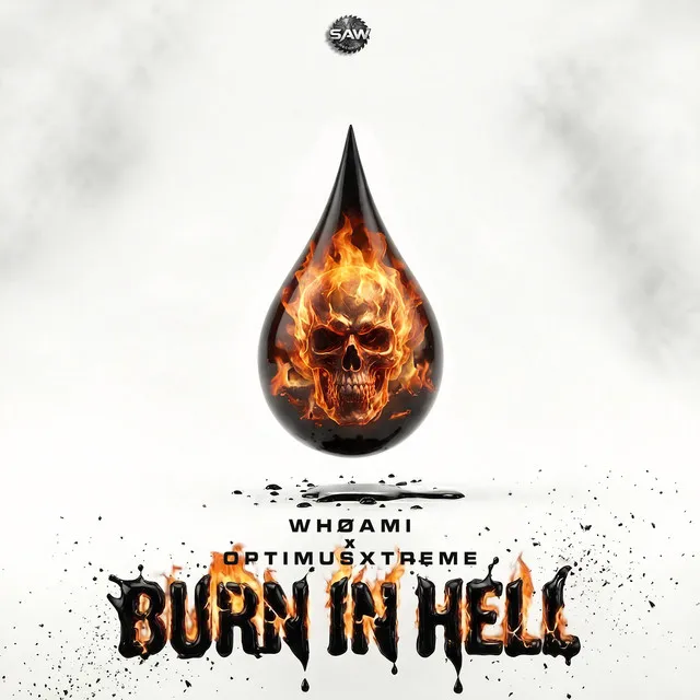BURN IN HELL by WHØAMI, OptimusXtreme - Uptempo cover art