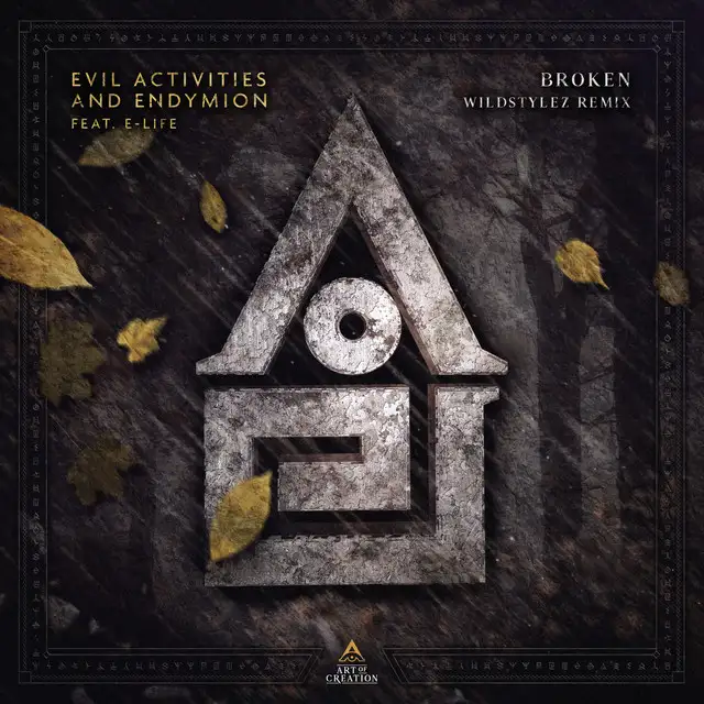 Broken by Wildstylez, Evil Activities, E-Life, Endymion - Hardcore cover art