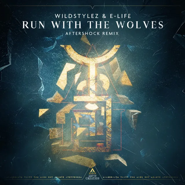 Run With The Wolves by Wildstylez, E-Life - Hardstyle cover art