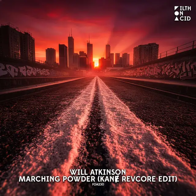 Marching Powder - KANɆ Revcore Edit by Will Atkinson, KANɆ - Hard Techno cover art