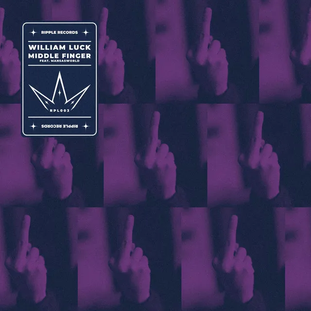 Middle Finger by William Luck, Mansasworld - Hard Techno cover art