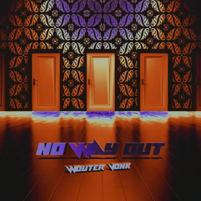 No Way Out by Wouter Vonk - Hard Techno cover art