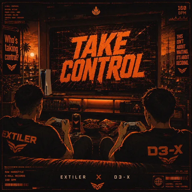 Take Control by X-Hard, X-Hall, Extiler, D3-x - Hardstyle cover art