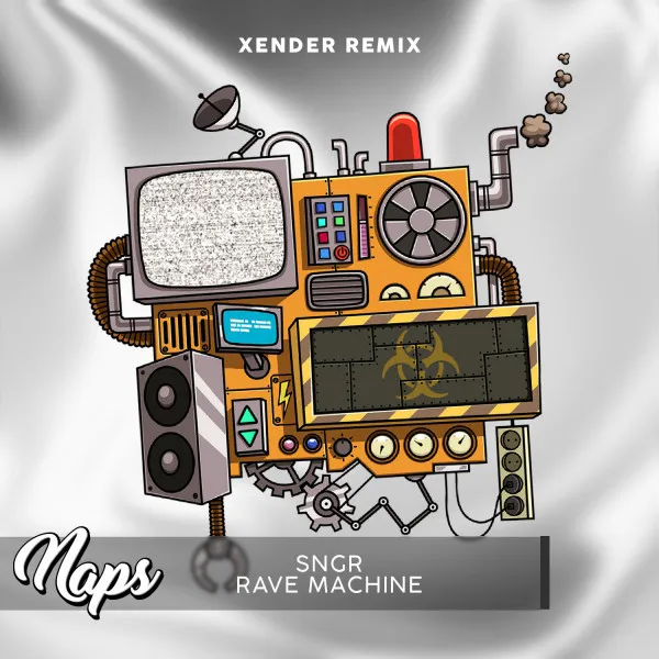 Rave Machine - XENDER Remix by XENDER, SNGR - Hardstyle cover art