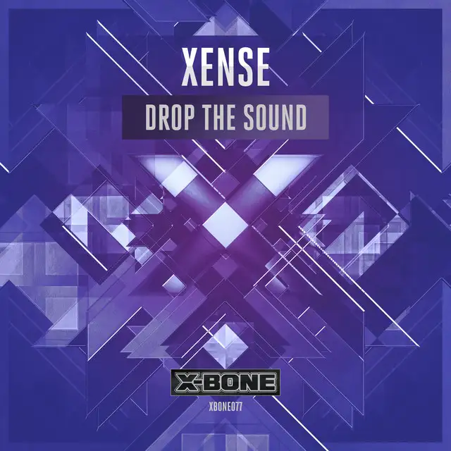 Drop The Sound - Radio Edit by Xense - Euphoric Hardstyle cover art