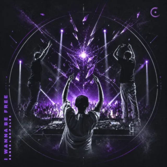 i wanna be free by Xense, RE-PULZE - Euphoric Hardstyle cover art