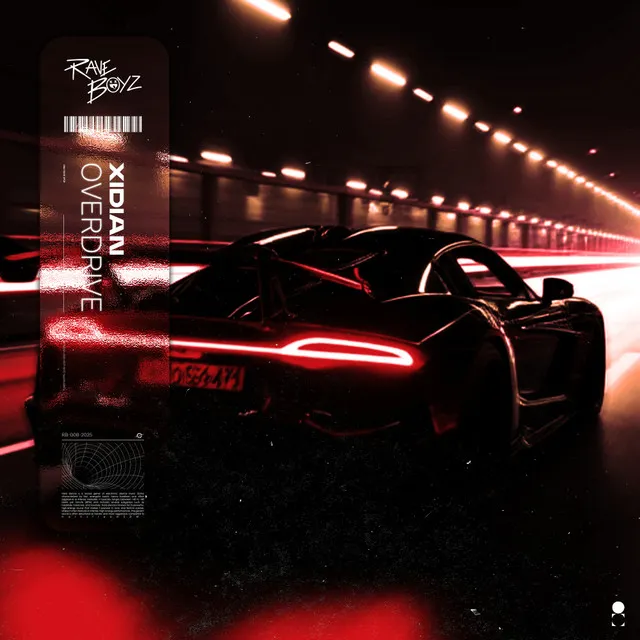 Overdrive - Radio Edit by Xidian - Hardstyle cover art