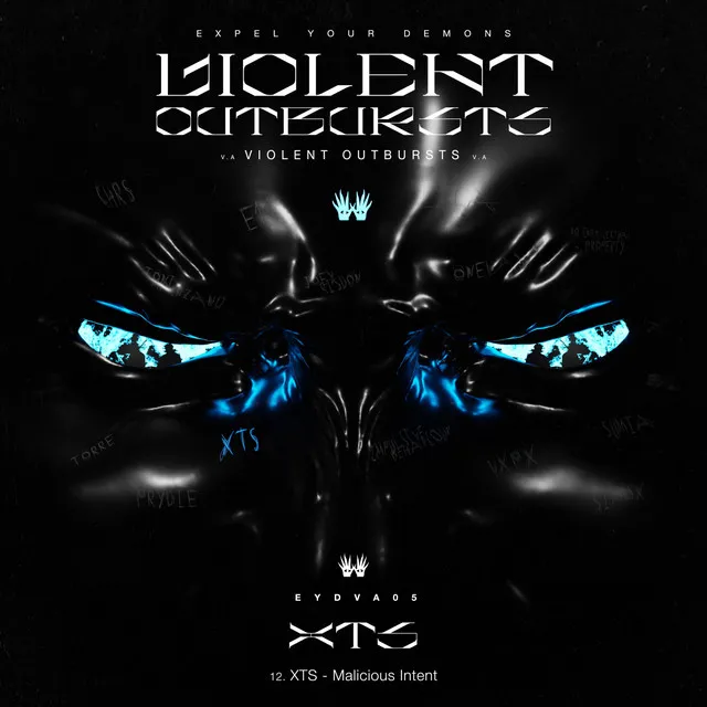 Malicious Intent by XTS - Hard Techno cover art