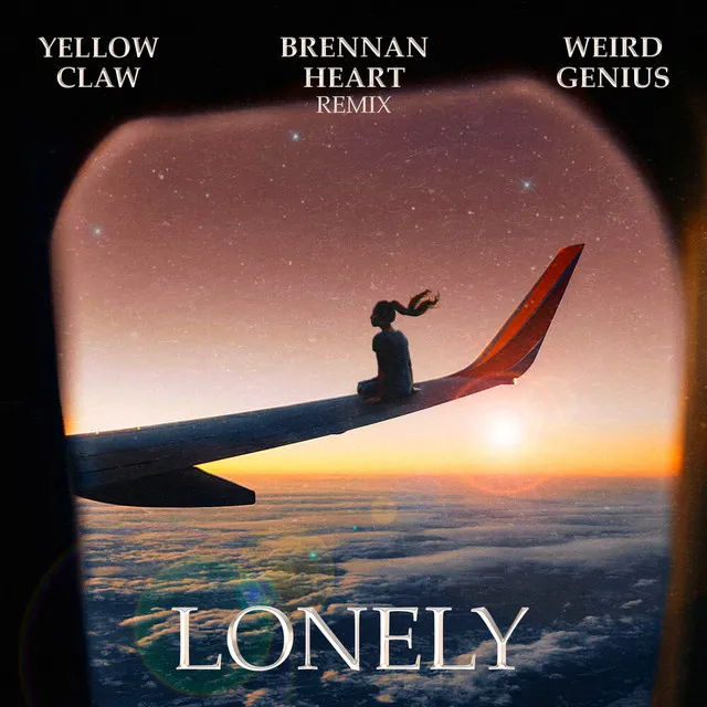 Lonely (Brennan Heart Remix) by Yellow Claw, Weird Genius, Brennan Heart - Hardstyle cover art