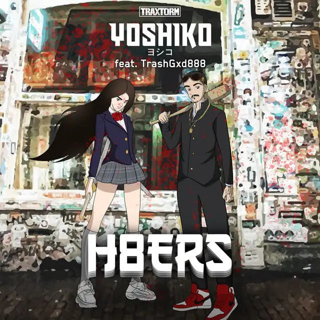 H8ERS by Yoshiko, TrashGxd888 - Hardcore cover art
