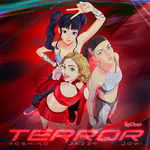TERROR by Yoshiko, JAZZY, Jowi - Hardcore cover art