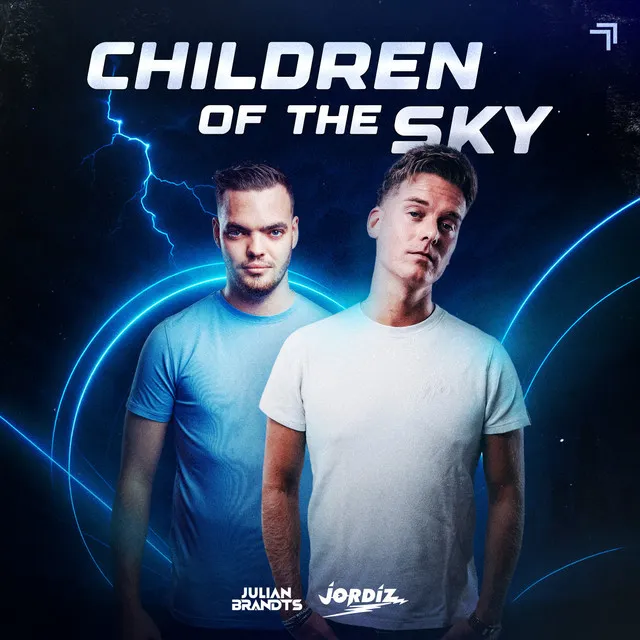 Children of the Sky by Youth Never Dies, Jordiz, Julian Brandts - Hardstyle cover art