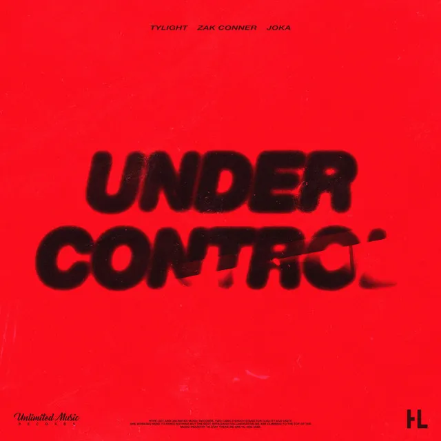 Under Control - Hardstyle by Zak Conner, JOKA, Tylight - Hardstyle cover art