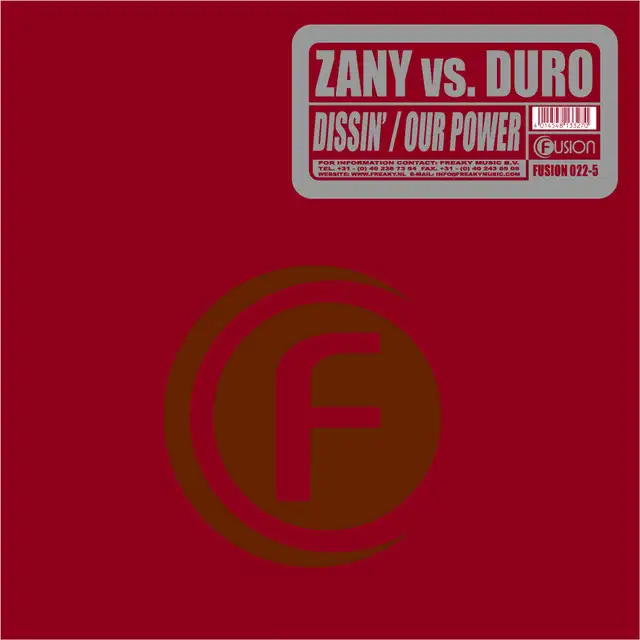 Dissin' - Original Edit by Zany, Duro - Hardstyle cover art