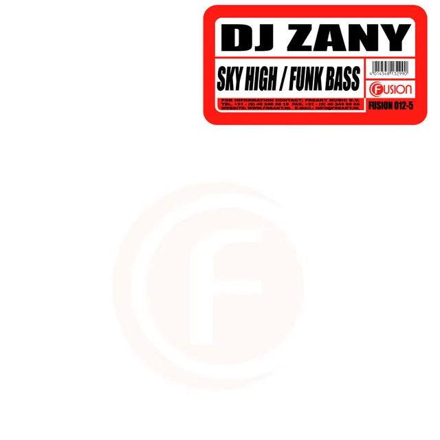 Funk Bass - Original Edit by Zany - Hardstyle cover art