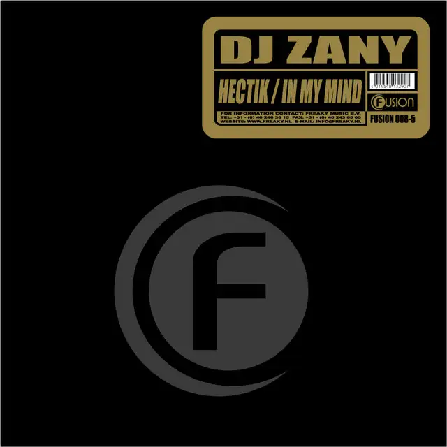 In My Mind - Original Edit by Zany - Hardstyle cover art