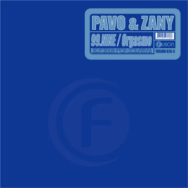 Orgasmo - Original Edit by Zany, Pavo - Hardstyle cover art