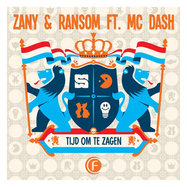 Tijd om te Zagen [SSZD Kingsday 2017 Zany & Friends OST] by Zany, Ransom, MC Dash - Hardstyle cover art