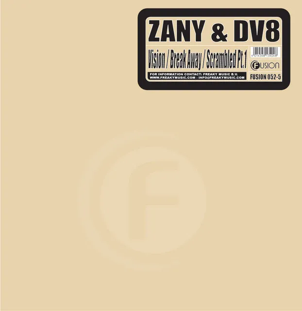Vision - Original Mix by Zany, Mc DV8 - Hardstyle cover art