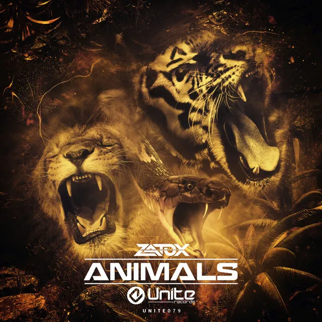 Animals - Radio Edit by Zatox - Hardstyle cover art