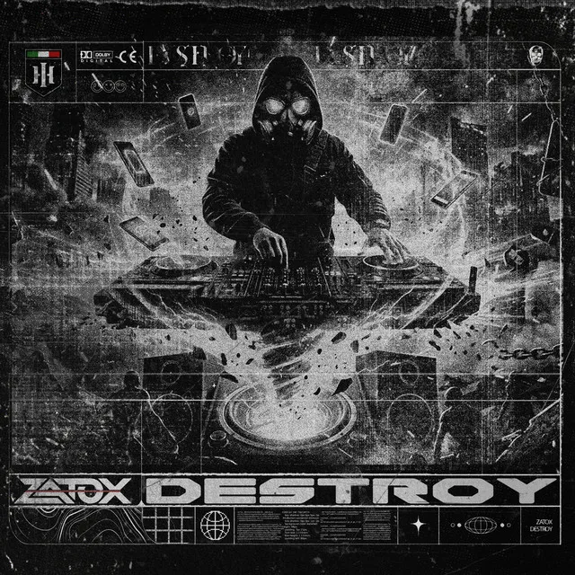 Destroy by Zatox - Hardstyle cover art