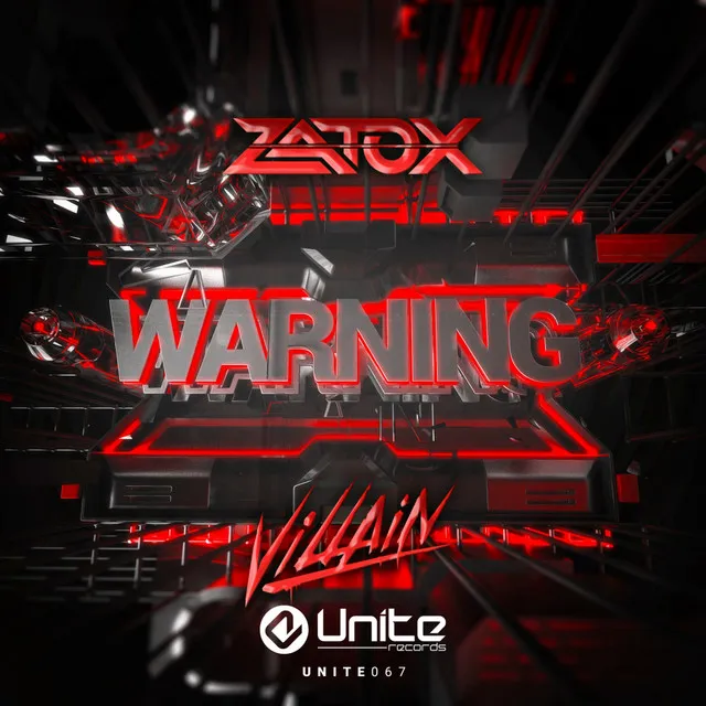 Warning - Original Mix by Zatox, Villain - Hardstyle cover art