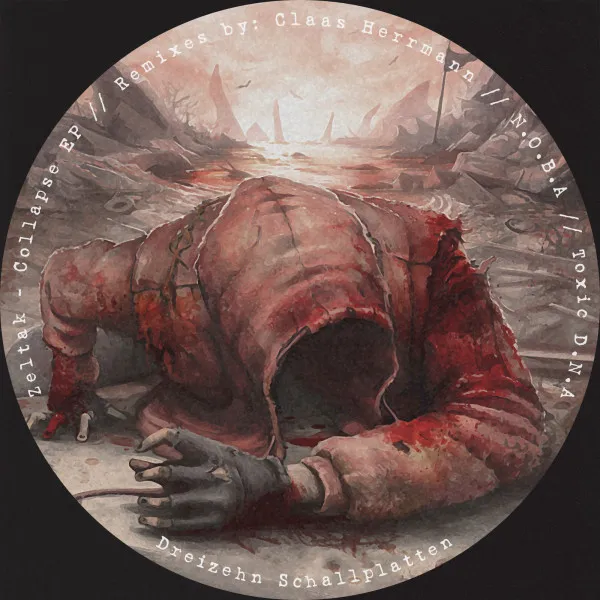 Collapse - N.O.B.A Remix by Zeltak, N.O.B.A - Hard Techno cover art