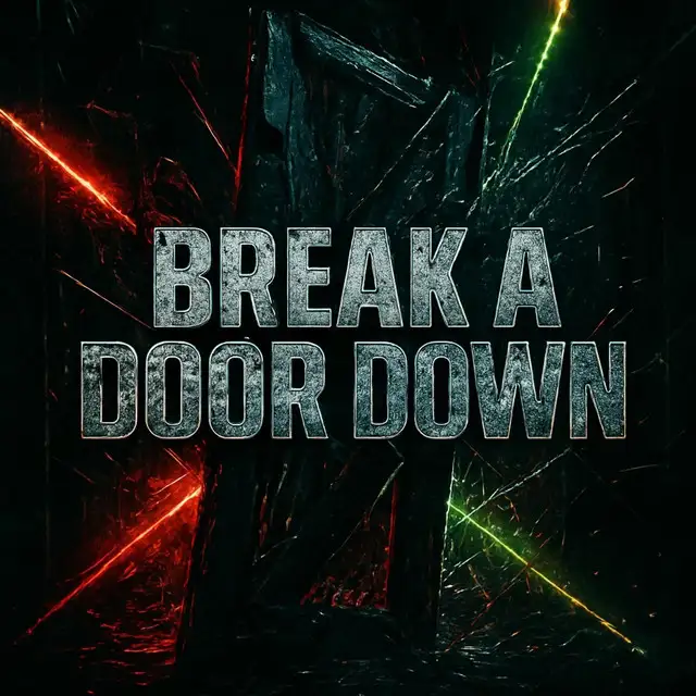 BREAK A DOOR DOWN by Zentryc, Zensory, TNDL - Hard Techno cover art