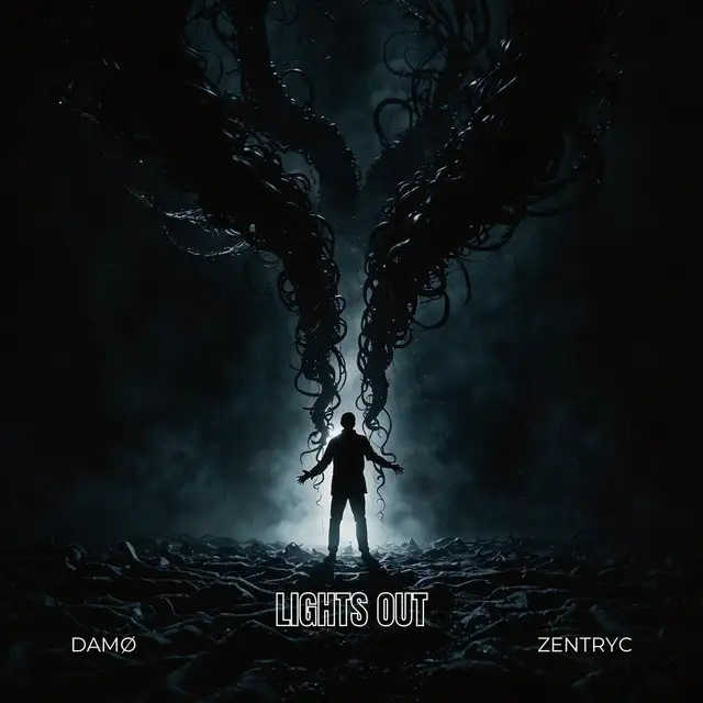 CLOSE YOUR EYES by Zentryc, DAMØ - Hard Techno cover art