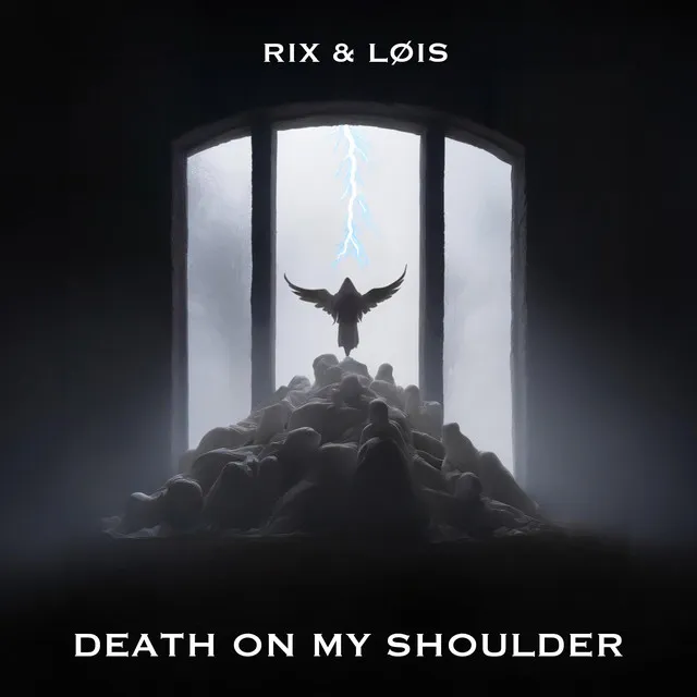 DEATH ON MY SHOULDER by Zentryc, LØIS, RIX - Hard Techno cover art