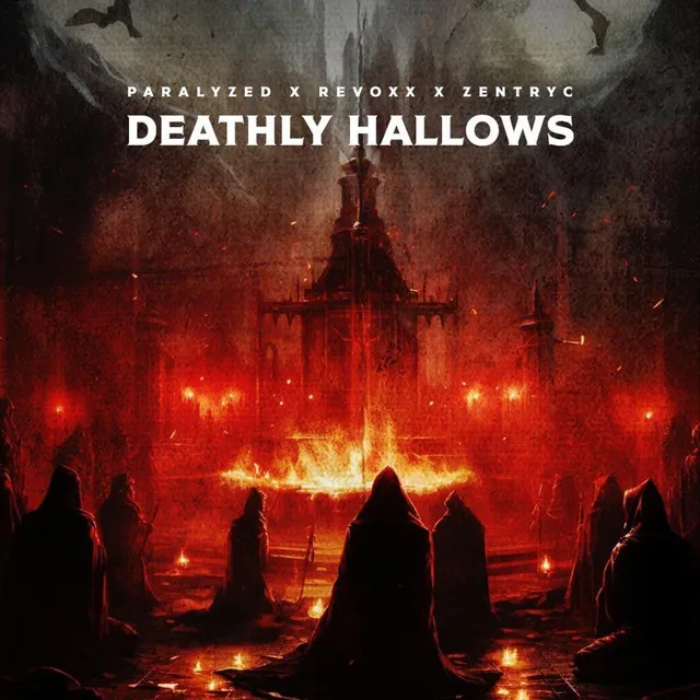 DEATHLY HALLOWS by Zentryc, Revoxx, PARALYZED - Hard Techno cover art