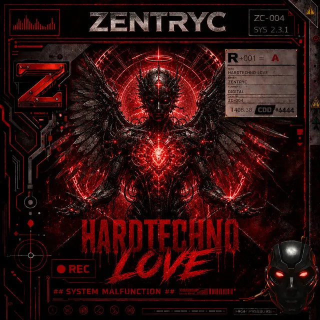 HARDTECHNO LOVE by Zentryc, Tw1nFaze - Hard Techno cover art