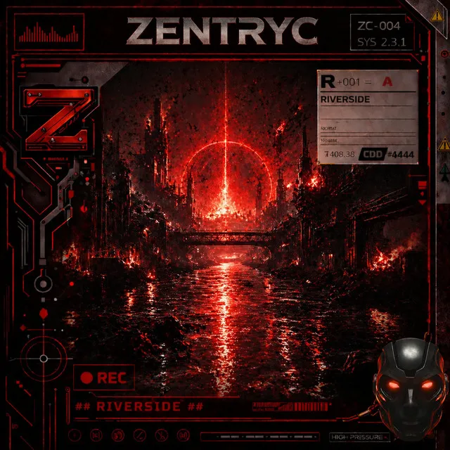 Riverside by Zentryc, JXCN - Hard Techno cover art